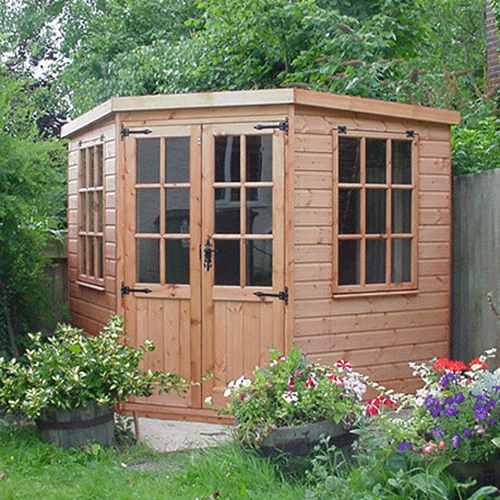 Corner Garden Sheds